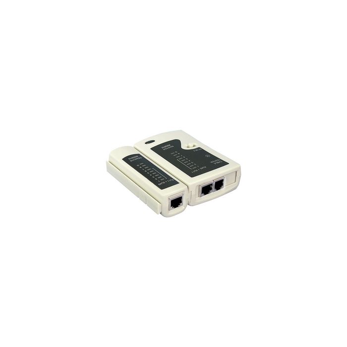 LogiLink Testeur de câbles RJ11, RJ12, RJ45 avec une unité