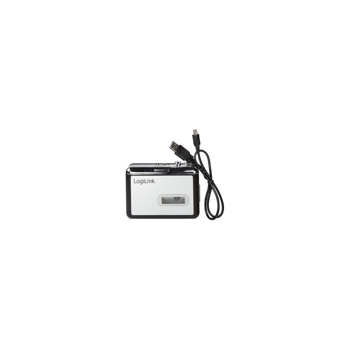 LogiLink Walkman, avec fonction convertisseur, noir/argent