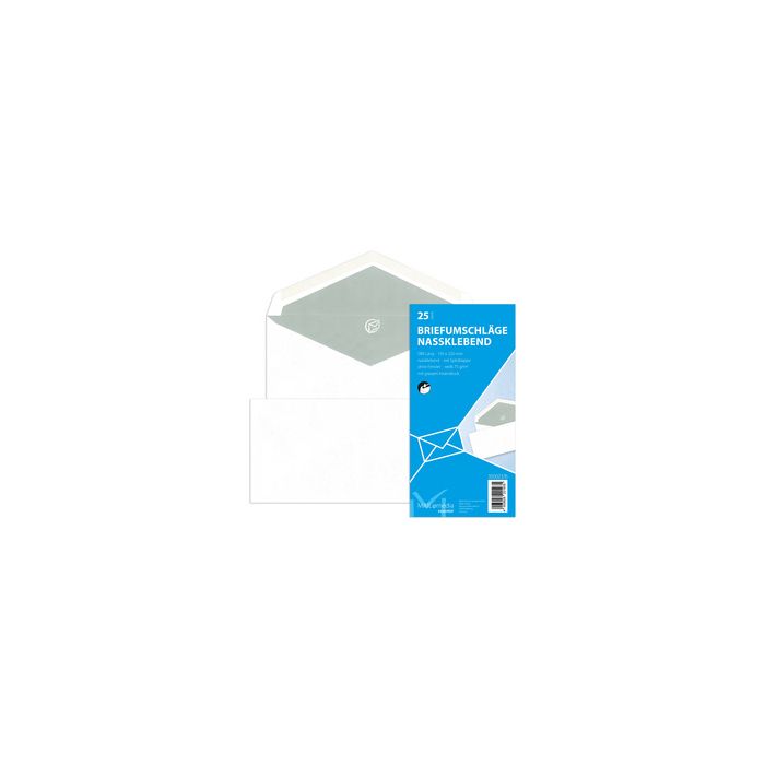 MAILmedia enveloppe Offset, format long,sans fenêtre, blanc