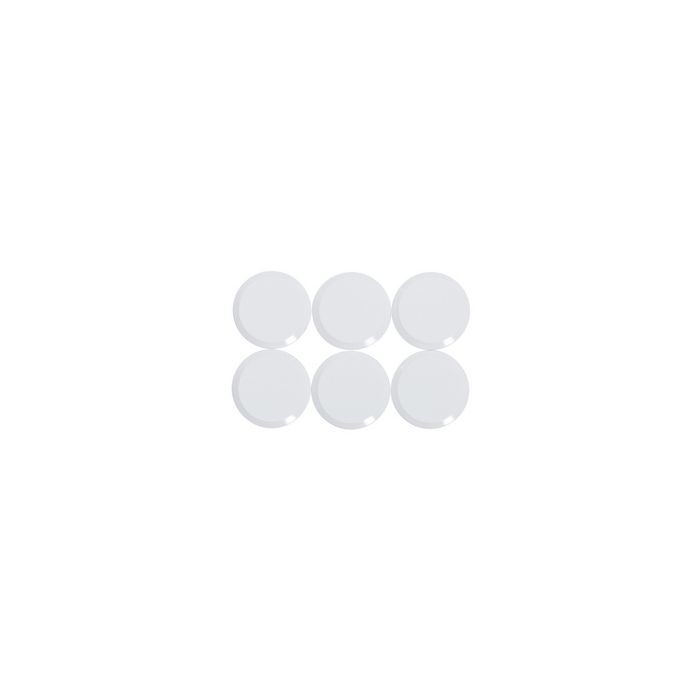 MAUL Aimant rond à facettes MAULpro, diamètre: 20 mm, blanc