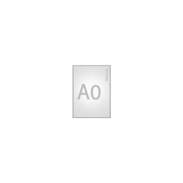 MAUL Cadre pour affiches Standard, A4, cadre en aluminium