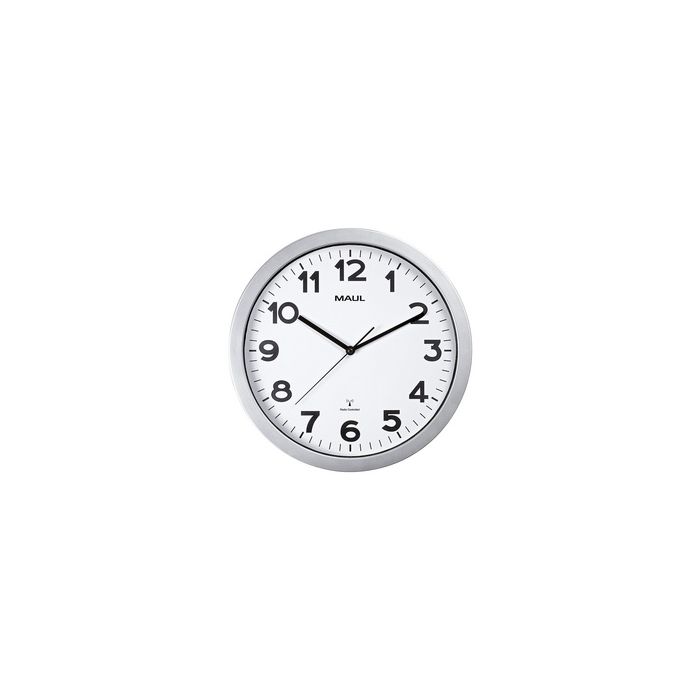MAUL Horloge murale/horloge radio MAULstep, diamètre: 350mm