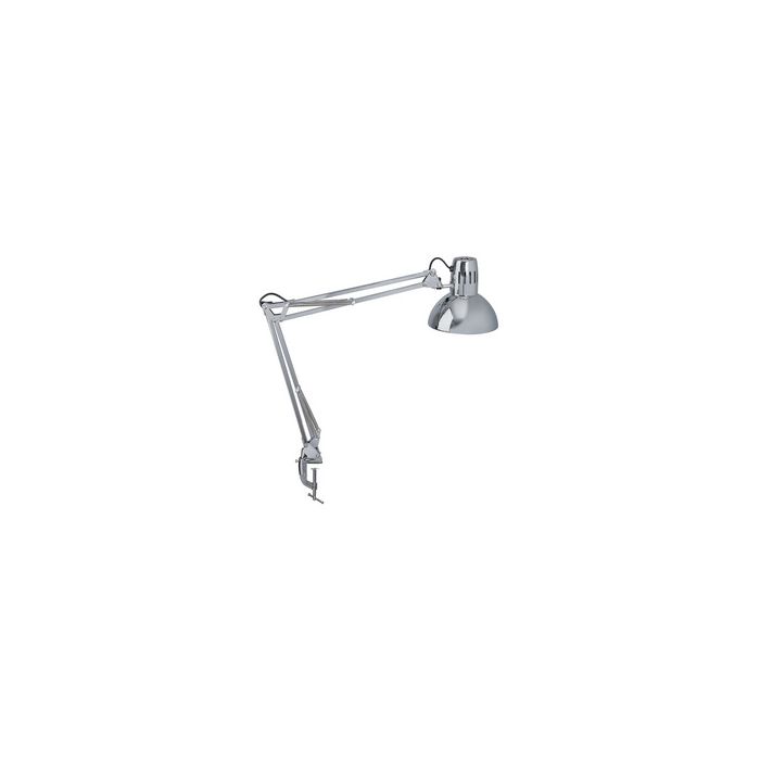 MAUL Lampe de bureau MAULstudy chrome, sans ampoule