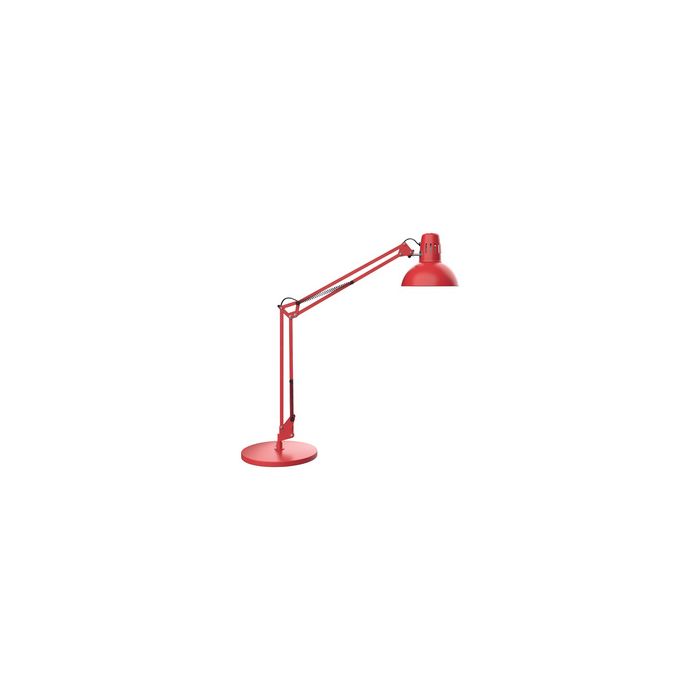 MAUL Lampe de bureau à LED MAULstudy, avec pied, rouge