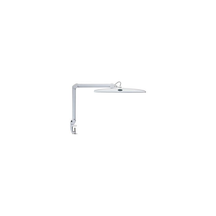 MAUL Lampe de bureau à LED MAULwork, pince, dimmable, blanc