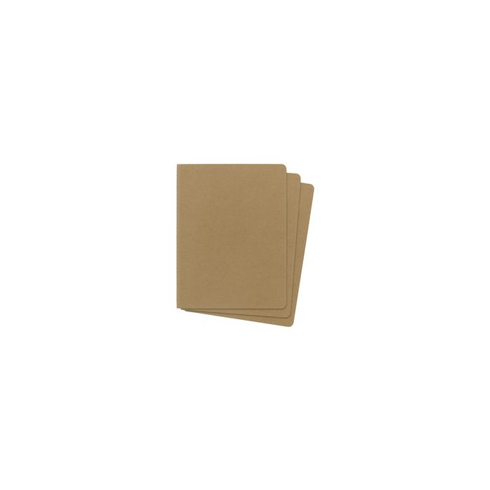 MOLESKINE Cahier, XL, ligné, carton, marron