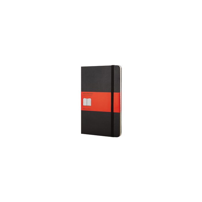 MOLESKINE Carnet d'adresses, L/A5, ligné, noir