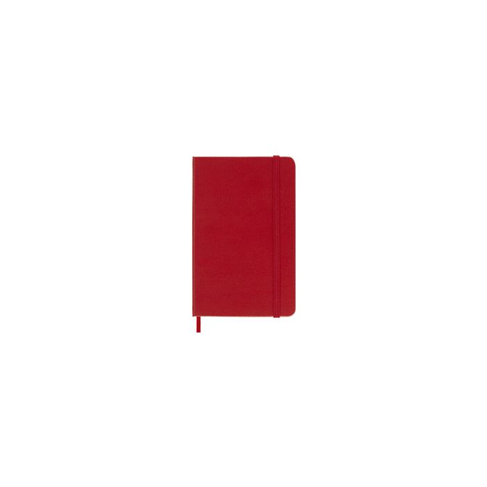 MOLESKINE Carnet rigide, P/A6, ligné, rouge écarlate