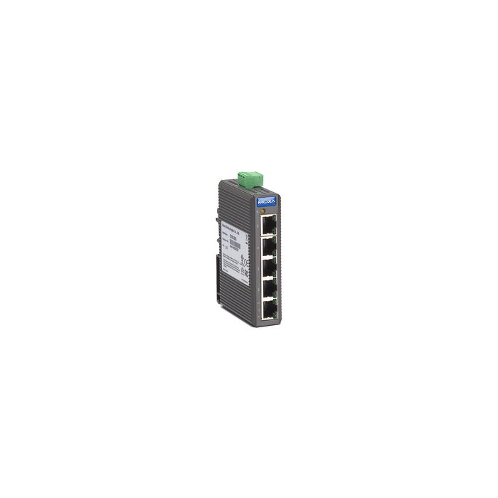 MOXA Unmanaged Industrial Ethernet Switch, 5 ports, EDS-205