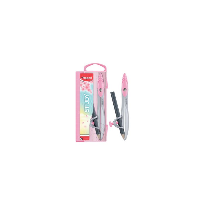 Maped Coffret compas Study PASTEL, incl. bague universelle