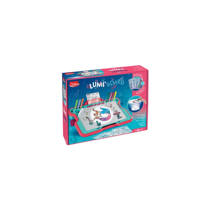 Maped Creativ Machine à dessiner lumineuse LUMI BOARD SIRENE