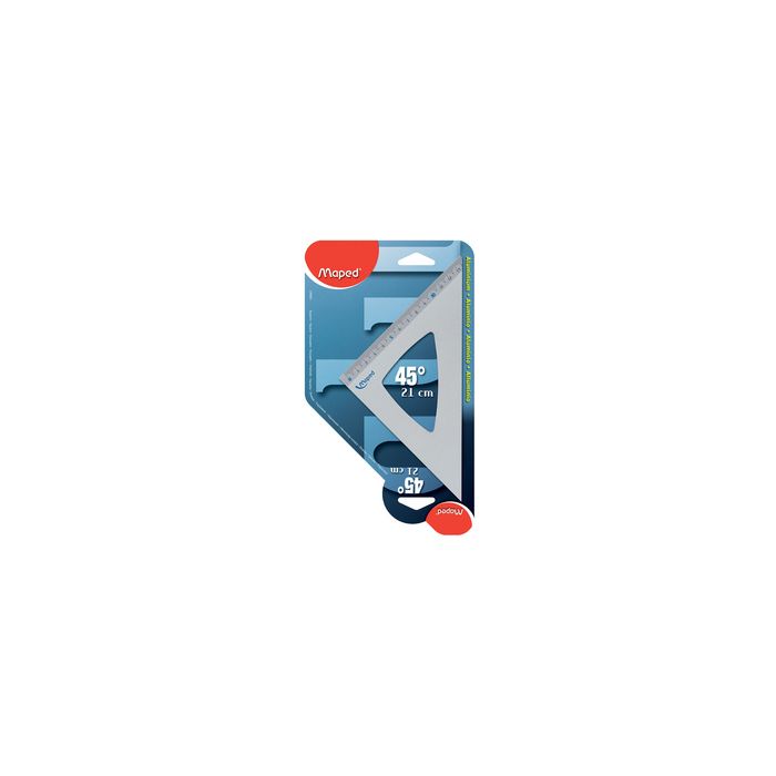 Maped Equerre 45 degrés, en aluminium