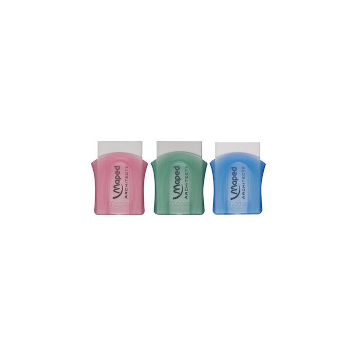 Maped Gomme en plastique Architecte, blanc