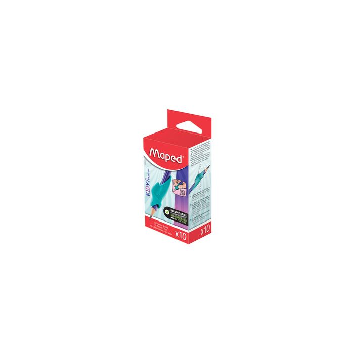 Maped Guide-doigt KIDY Learn, turquoise, carton de 10