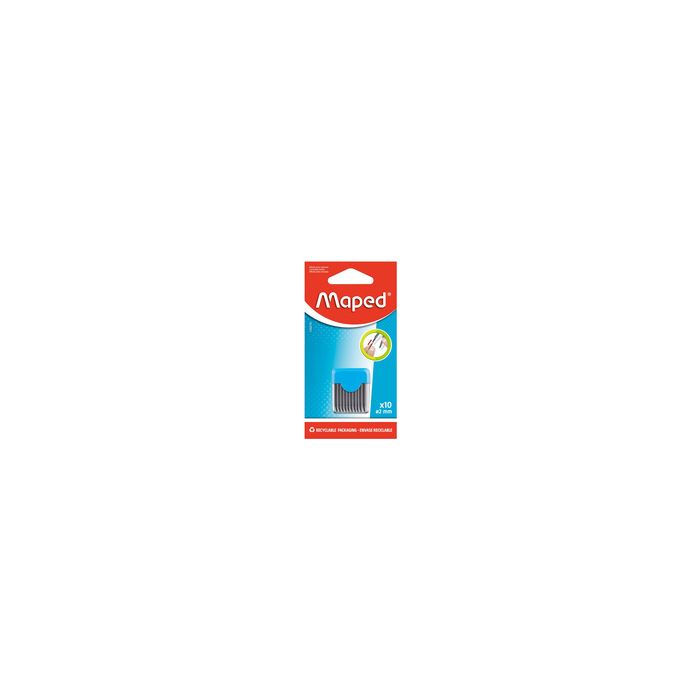Maped Mines pour compas/mines pour compas, degré de dureté: