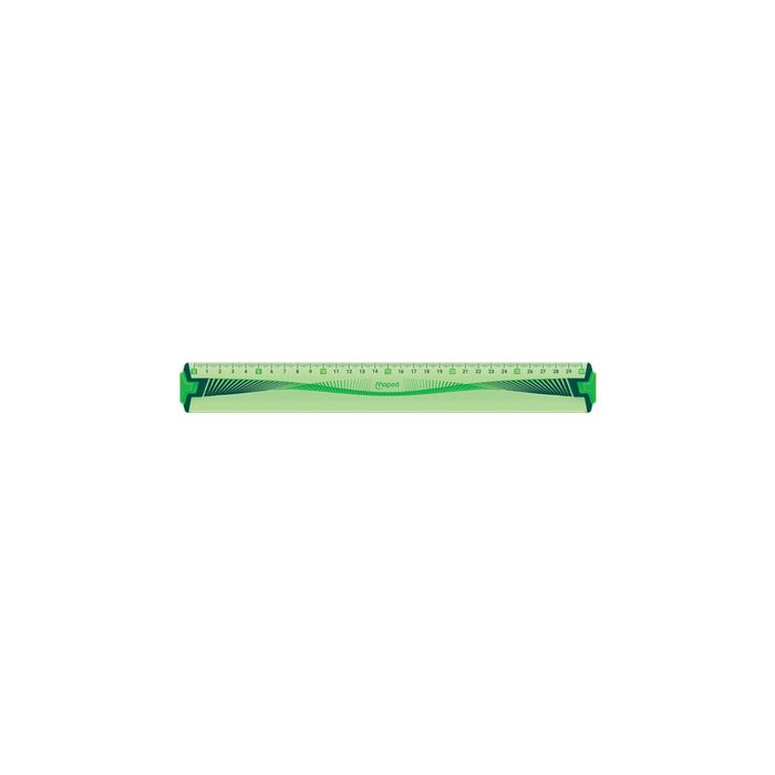 Maped Règle plate Flex, 300 mm, en plastique, flexible