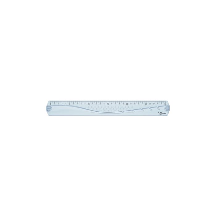 Maped Règle plate Geometric, 200 mm, en plastique x25