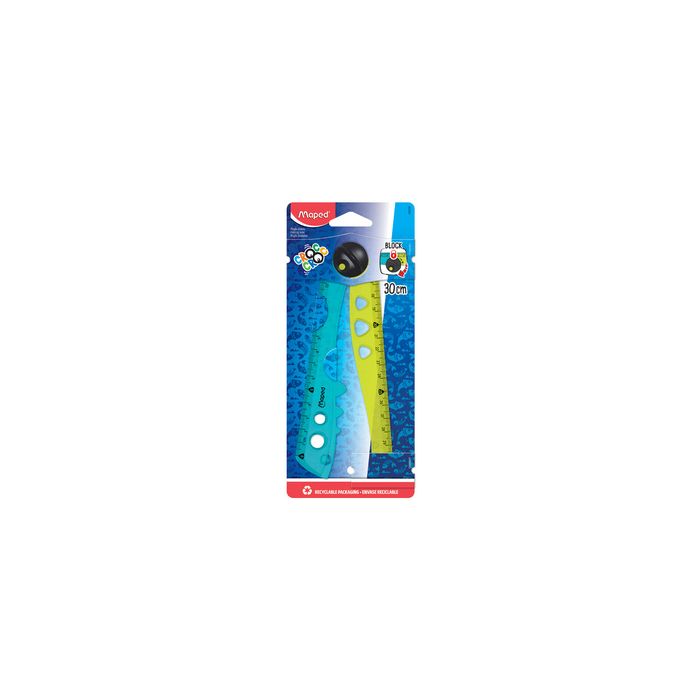 Maped Règle pliable CROC CROC, 150 / 300 mm, plastique