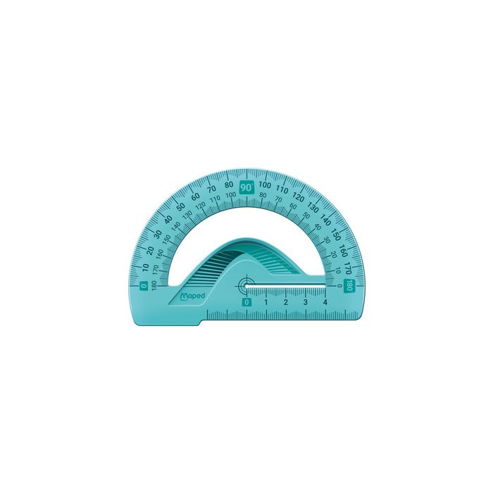 Maped Rapporteur demi-circulaire Flex 180 degrés, 120 mm