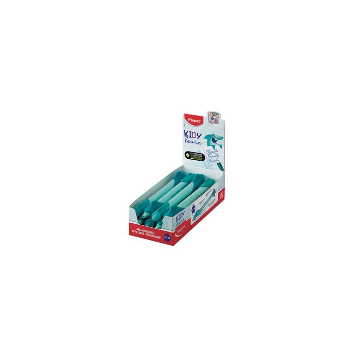 Maped Stylo roller KIDY learn MAGIC, Requin,présentoir de 12 x12