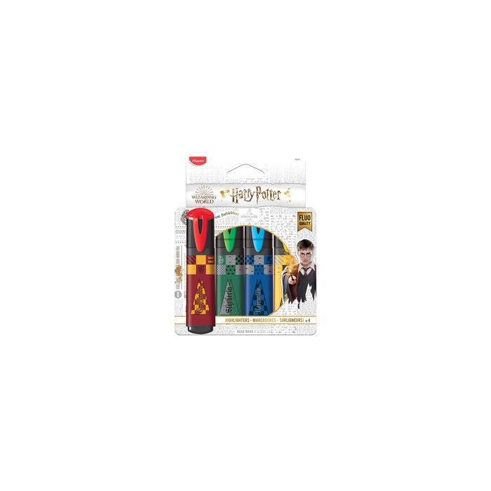 Maped Surligneur HARRY POTTER, étui carton de 4