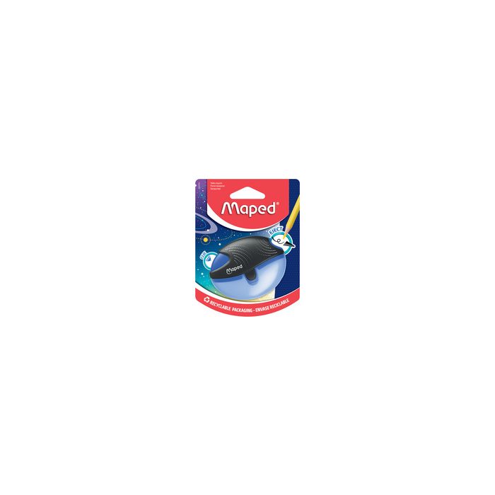 Maped Taille-crayons Galactic, en plastique, couleurs