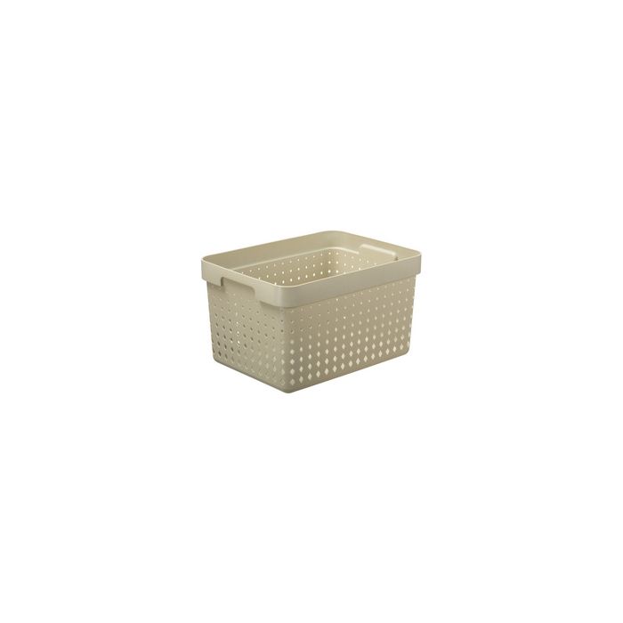 NHG Bac de rangement SEOUL BASKET L, PP, beige