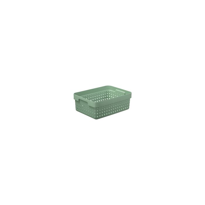 NHG Bac de rangement SEOUL BASKET M, PP, vert