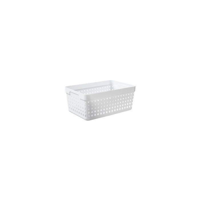 NHG Corbeille de rangement SEOUL ORGANIZER XL, blanc