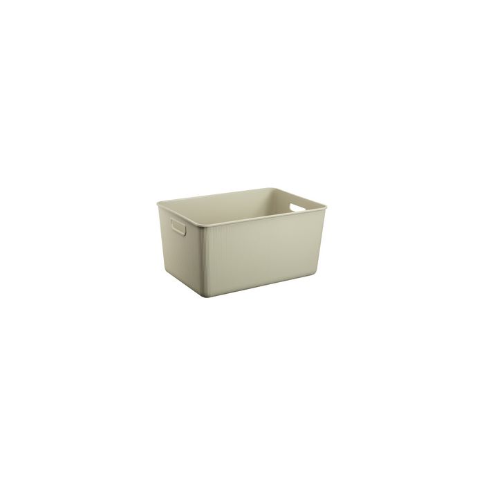 NHG Couvercle pour boîte AKITA STORAGE L, beige clair