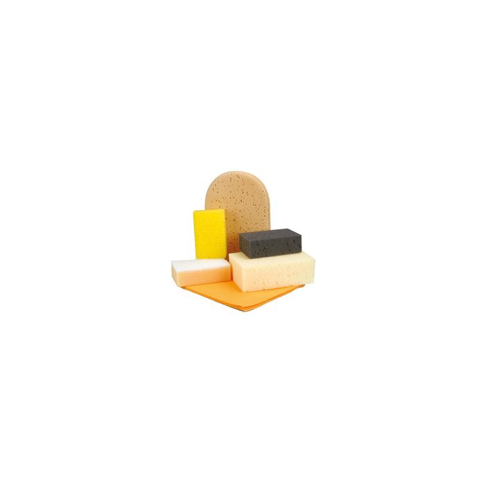 NIGRIN Kit lavage de voiture, 6 pièces, pour l'interieur et