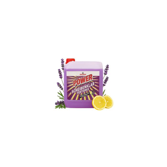 NIGRIN POWER KFZ-Scheiben-Frostschutz Lavendel-Citrus, 5 l