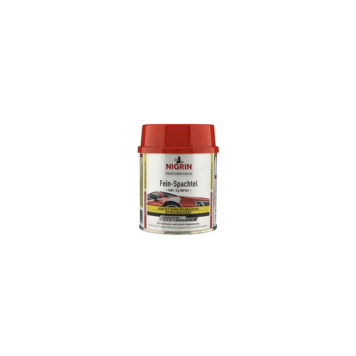 NIGRIN Performance Fein-Spachtel, 250 g, weiß