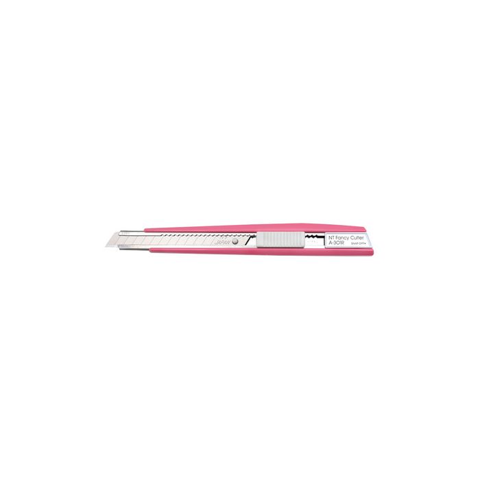 NT Cutter A-301RP (P), boîter en plastique, lame 9 mm, rose