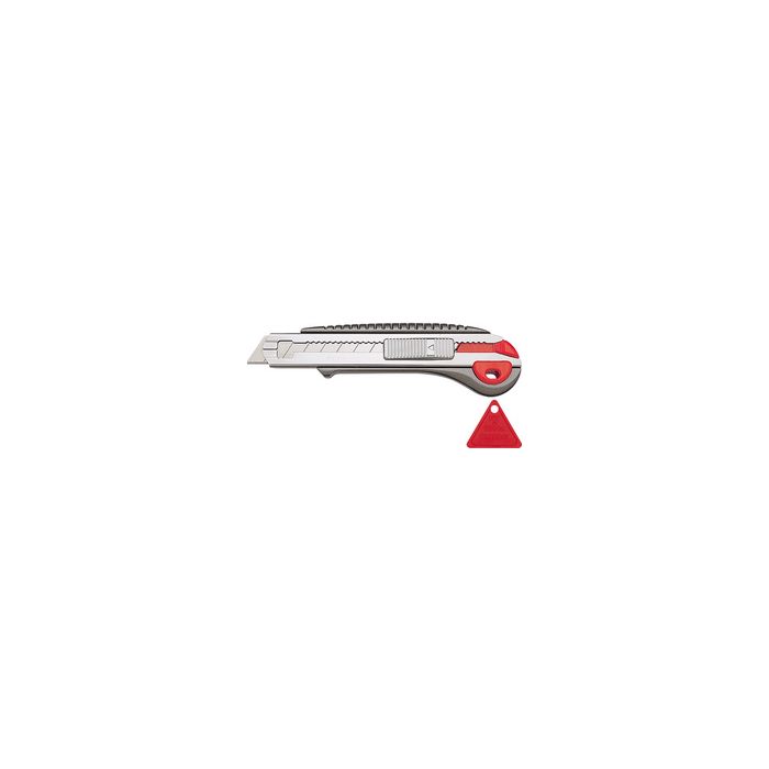 NT Cutter L-2000RP, boîtier en aluminium, 18 mm, anthracite