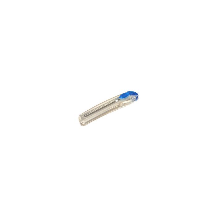 NT Cutter iL-120P, boîtier en plastique, bleu-transparent