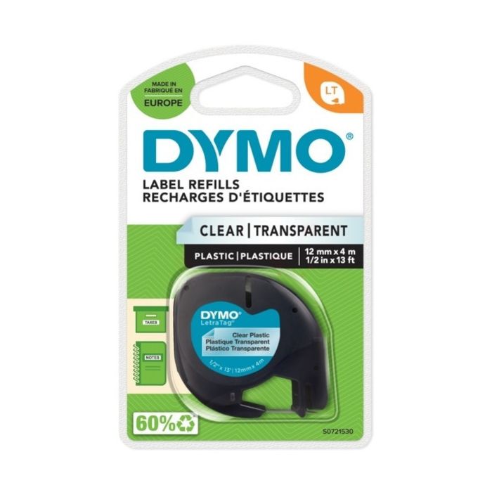 Rouleau d'étiquettes d'origine Dymo 12267 / S0721530 - transparent