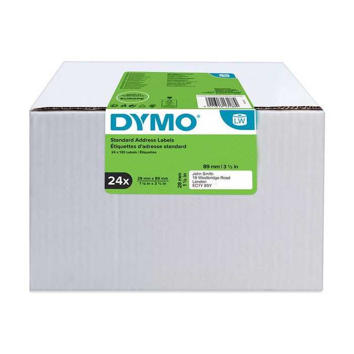 Rouleau d'étiquettes d'origine Dymo 13188 / S0722360 - blanc