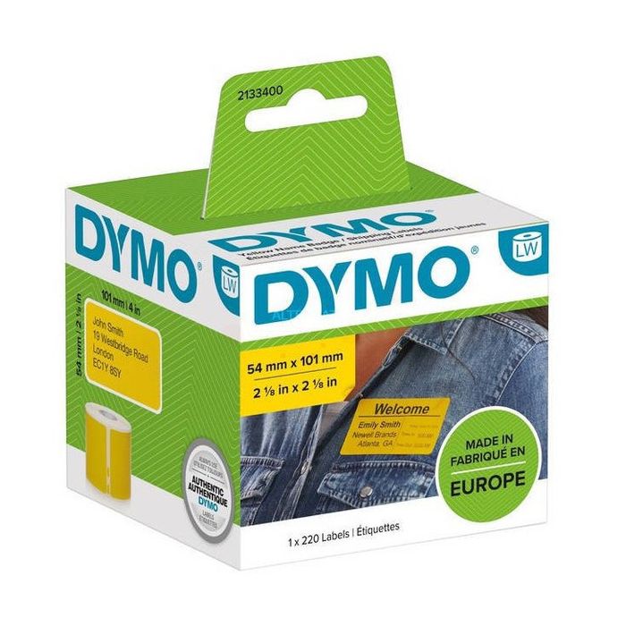 Rouleau d'étiquettes d'origine Dymo 2133400 - jaune