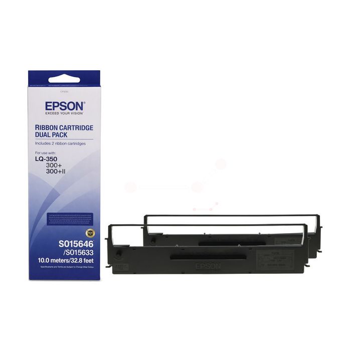 Ruban d'origine Epson C13S015646 / 7753 - noir