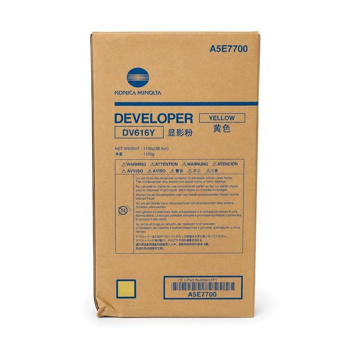 Développeur d'origine Konica Minolta A5E7700 / DV-616 Y - jaune
