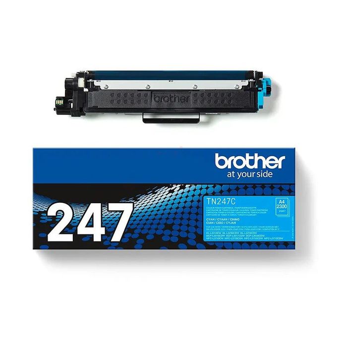 Cartouche Laser de Marque BROTHER TN247C Cyan (2 300 pages)