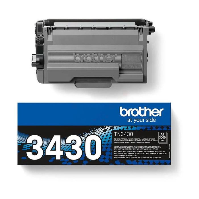 Cartouche Laser de Marque BROTHER TN3430 Noir (3 000 pages)