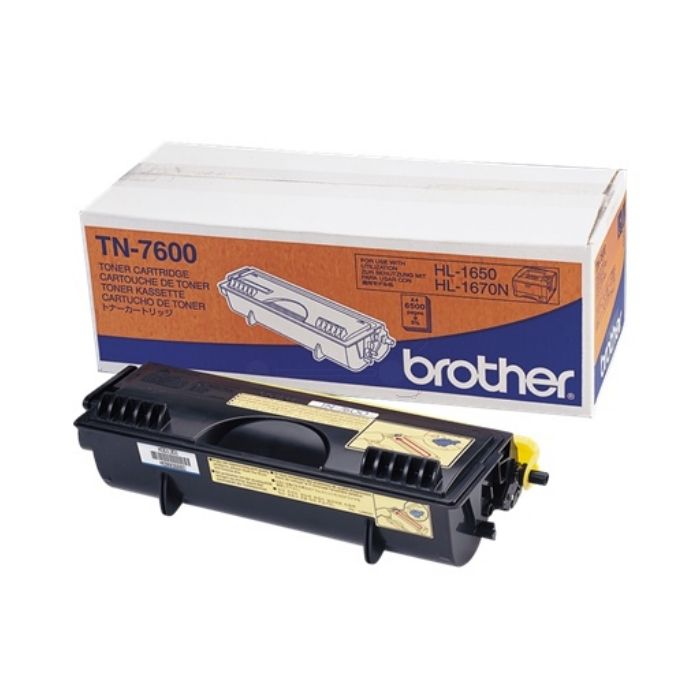Cartouche Laser de Marque BROTHER TN7600 Noir (6500pages)