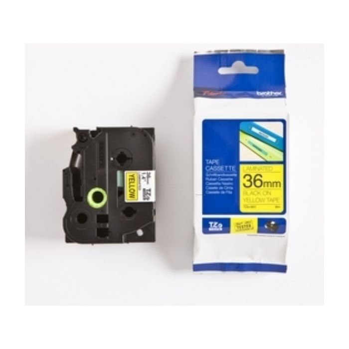 Ruban cassette d'origine Brother TZE661 - noir, jaune