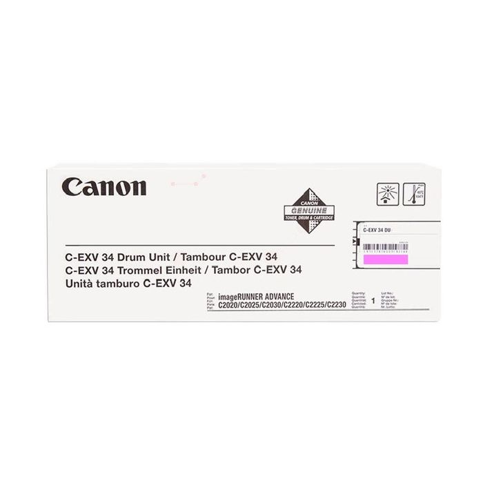 TAMBOUR de Marque Canon C-EXV34MDRUM (3788B003) Magenta - (36000pages)