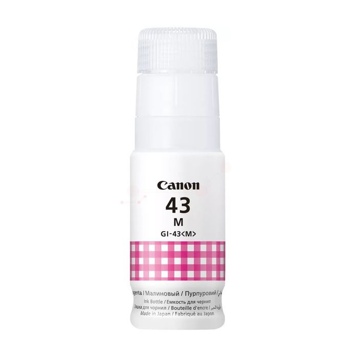 Bouteille d'encre d'origine Canon 4680C001 / GI-43 M - magenta