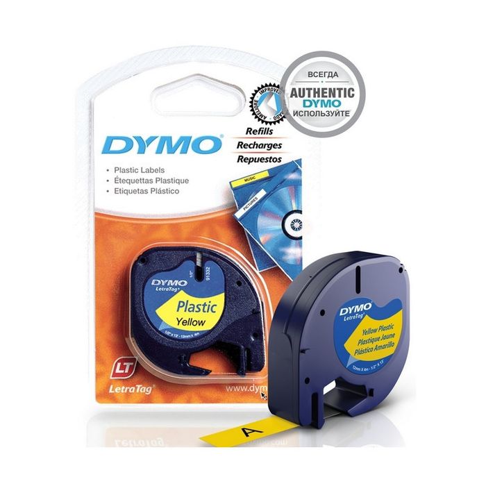 Rouleau d'étiquettes d'origine Dymo 91202 / S0721620 - jaune
