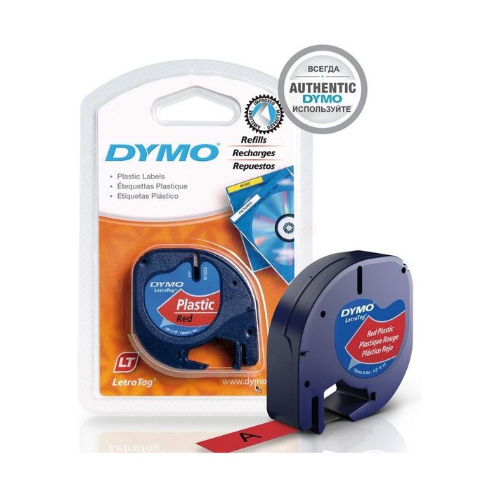 Rouleau d'étiquettes d'origine Dymo 91203 / S0721630 - rouge