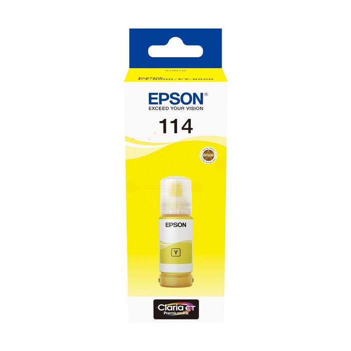 Bouteille d'encre d'origine Epson C13T07B440 / 114 - jaune